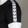 Fred Perry Taped Ringer T-Shirt Black