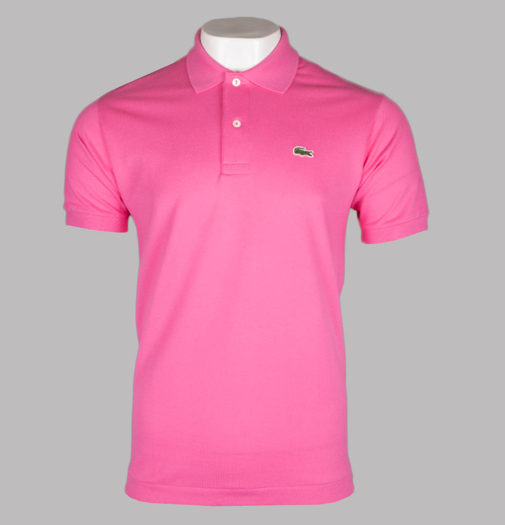 Fuchsia pink lacoste polo shirt Clearance