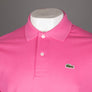 Lacoste Classic Fit L.12.12 Polo Shirt Bright Pink