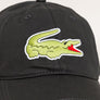 Lacoste Contrast Strap Large Croc Cap Black
