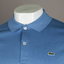 Lacoste Cotton Jersey Polo Shirt Turquin Blue