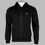 Lacoste Kangaroo Pocket Zip Up Sweatshirt Black