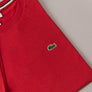 Lacoste Crew Neck Cotton T-Shirt Red