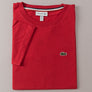 Lacoste Crew Neck Cotton T-Shirt Red
