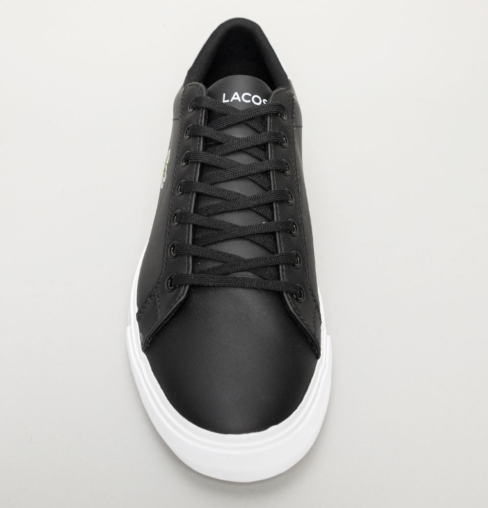 Lacoste Lerond Plus Trainers Black/White – Bronx Clothing