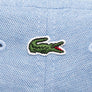 Lacoste Organic Cotton Pique Bucket Hat Cloudy Blue