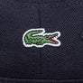 Lacoste Organic Cotton Pique Bucket Hat Navy