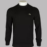 Lacoste Organic Cotton Sweater Black