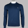 Lacoste Organic Cotton Sweater Dark Indigo