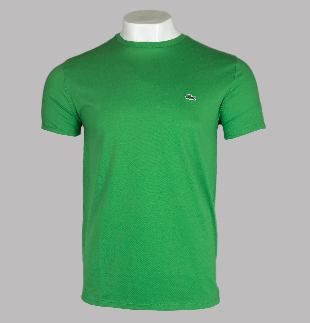 Lacoste Pima Cotton Jersey T-Shirt Green – Bronx Clothing