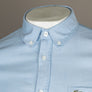 Lacoste Regular Fit Cotton Oxford Shirt Blue