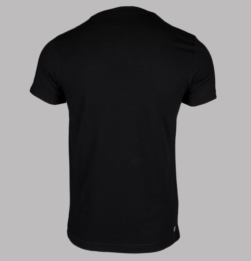 Lacoste sport black t shirt hotsell