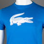 Lacoste Sport 3D Print Crocodile T-Shirt Blue/White