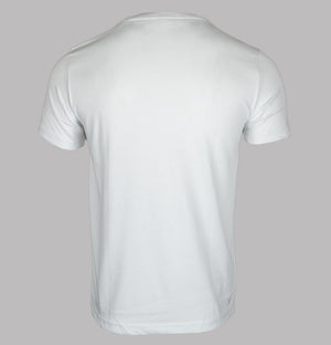 Lacoste Sport 3D Print Crocodile T-Shirt White/Red