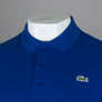 Lacoste Sport Cotton Blend Ottoman Polo Shirt Blue