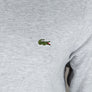 Lacoste Tonal Branded Crew Neck Sweatshirt Light Grey