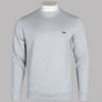 Lacoste Tonal Branded Crew Neck Sweatshirt Light Grey