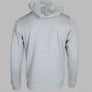 Lacoste Zip Up Hooded Sweatshirt Light Grey