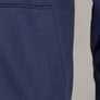 Lacoste Zip Up Hooded Sweatshirt Navy