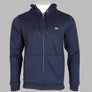 Lacoste Zip Up Hooded Sweatshirt Navy
