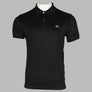 Lacoste Cotton Jersey Polo Shirt Black