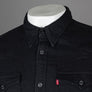 Levi's® Barstow Western Denim Shirt Marble Black