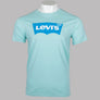 Levi's® Graphic Crew Neck T-Shirt Pastel Turquoise
