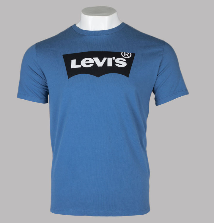 Levi's® Graphic Crew Neck T-Shirt Sunset Blue