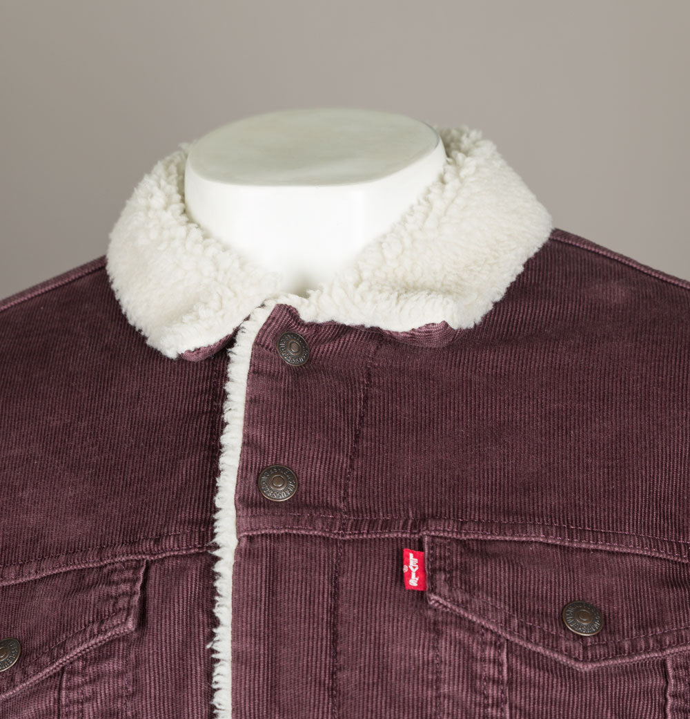 Levi's shop burgundy jacket