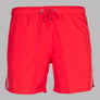 Emporio Armani Logo Taping Swim Shorts Red