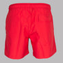 Emporio Armani Logo Taping Swim Shorts Red