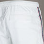 Emporio Armani Logo Taping Swim Shorts White