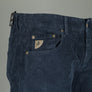 Lois Sierra Fine Needle Cords Navy Blue