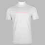 Ma.Strum Block Print T-Shirt Aluminium/Mud Pink