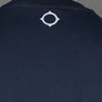 Ma.Strum Block Print T-Shirt Ink Navy/Sea Blue