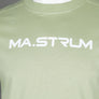 Ma.Strum Chest Print T-Shirt Tea