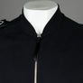 Ma.Strum Core Bomber Zip Sweat Jet Black