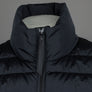 Ma.Strum Down Gilet Jet Black