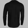 Ma.Strum LS Logo Print T-Shirt Jet Black