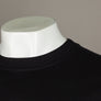 Ma.Strum LS Logo Print T-Shirt Jet Black