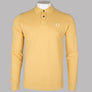 Ma.Strum LS Pique Polo Shirt Desert Sand