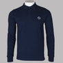 Ma.Strum LS Pique Polo Shirt Ink Navy