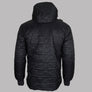 Ma.Strum Polygon Quilt Hooded Jacket Jet Black