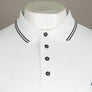 Ma.Strum S/S Jersey Polo Shirt Optic White