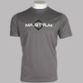 Ma.Strum SS Logo Print T-Shirt Dark Slate