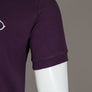 Ma.Strum SS Pique Polo Shirt Aubergine