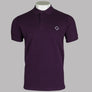 Ma.Strum SS Pique Polo Shirt Aubergine