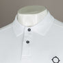 Ma.Strum SS Pique Polo Shirt Optic White