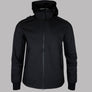 Ma.Strum Softshell Full Zip Hooded Jacket Jet Black
