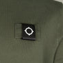 Ma.Strum Training Crew Sweatshirt Dark Khaki Green